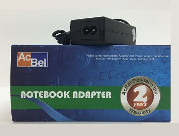Adapter ACBEL 18V-->20V, 3.42A dành cho Laptop HP-COMPAQ 2 (đầu thường) R65W