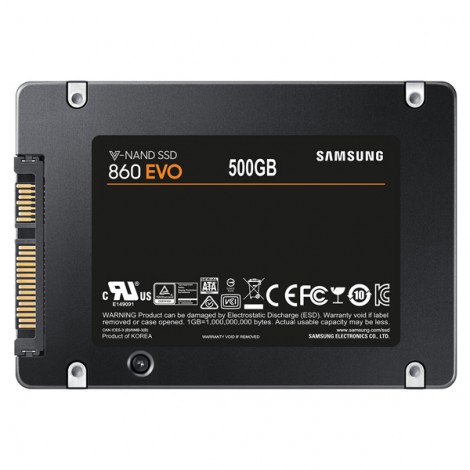 SSD 500GB SAMSUNG 860 EVO (MZ-76E500BW)