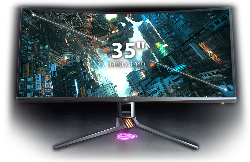 Màn hình Gaming Cong ASUS ROG Swift PG35VQ