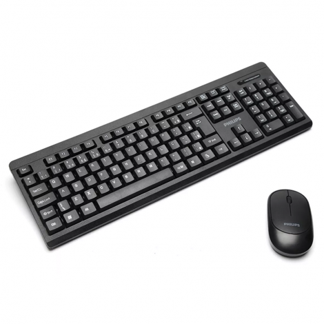 Keyboad+Mouse Philips SPT 6324(KD) Đen