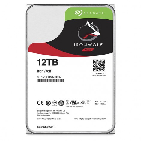 HDD 12TB Seagate Ironwolf ST12000VN0007