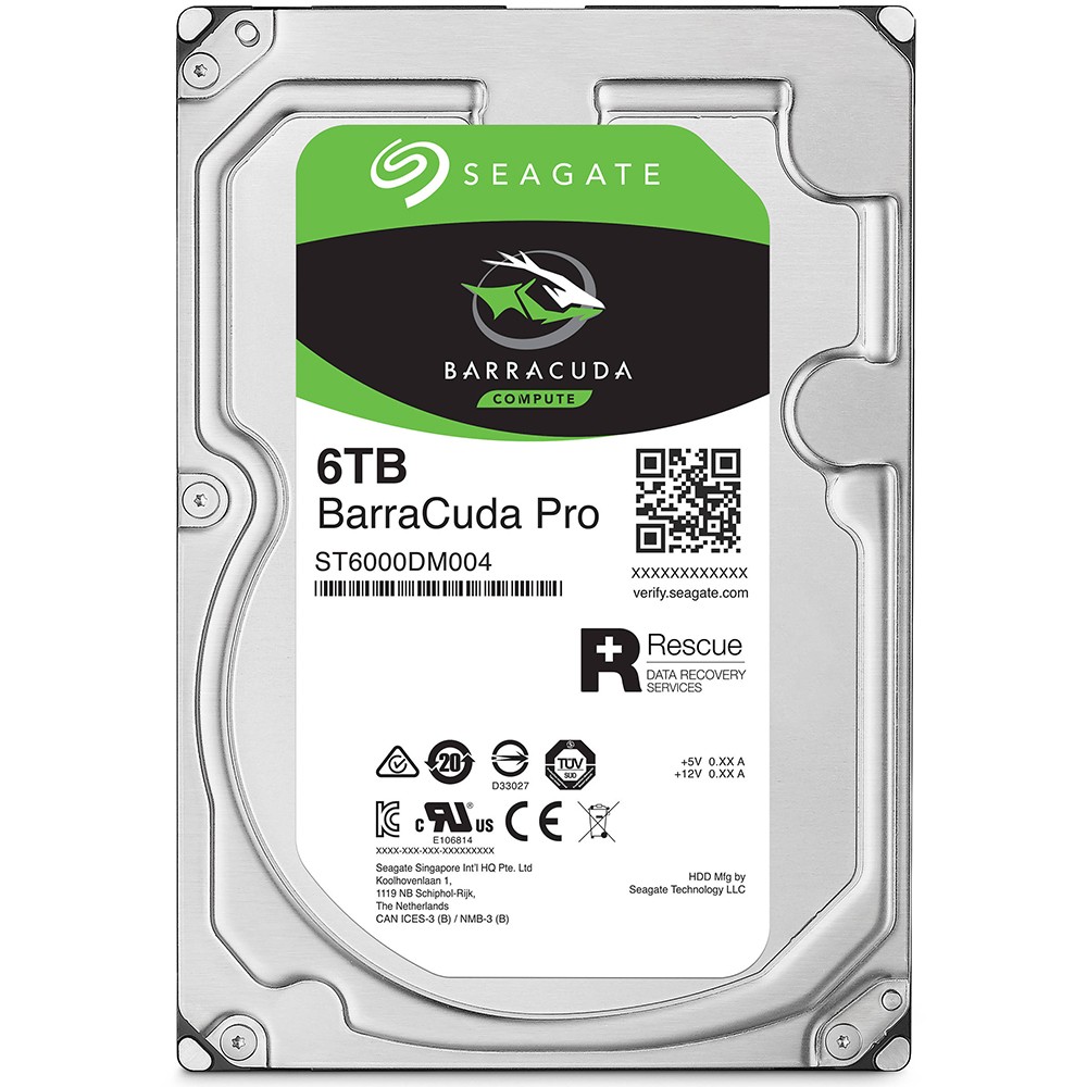 HDD 6TB Seagate BarraCuda Pro