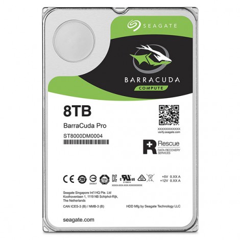 HDD 8TB Seagate BarraCuda Pro