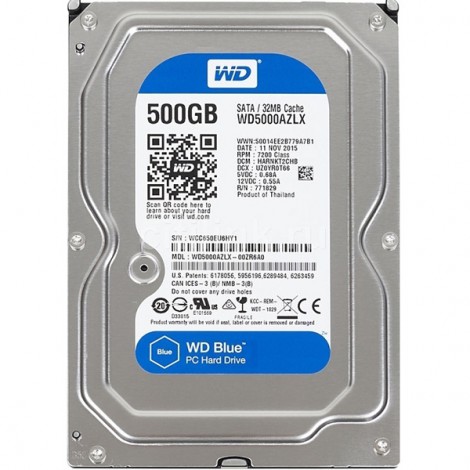 HDD 500GB WD5000AZLX (Blue)