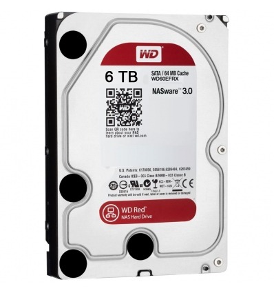HDD WD 6TB WD60EFRX Sata 3 (Đỏ)