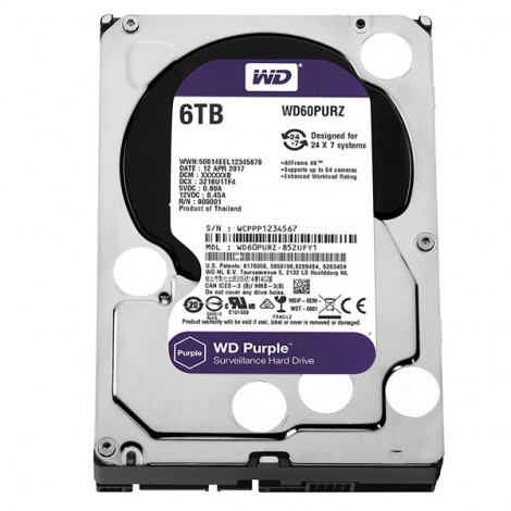 HDD 6TB WD60PURZ