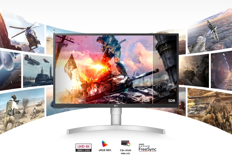 Màn Hình LCD LG 27" 27UL550-W.ATV