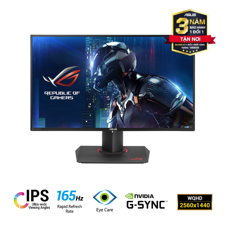 Màn hình LCD Asus 27" PG279Q (Đen)