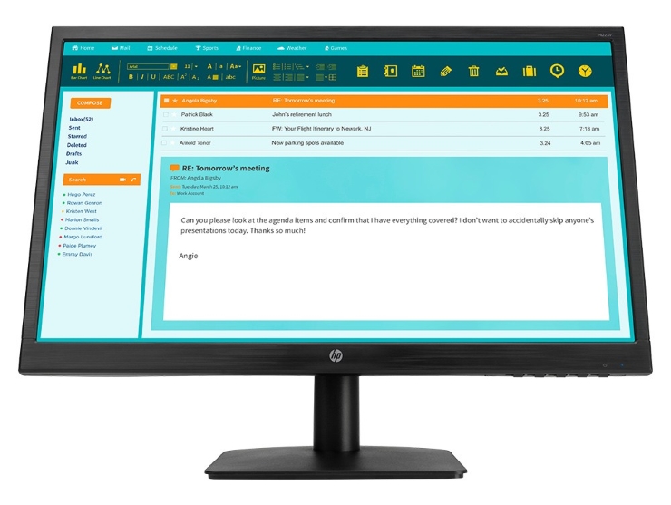 Màn hình LCD HP 21.5'' N223v (4AM19AA)