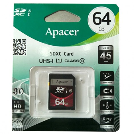 Thẻ nhớ 64GB SD Apacer