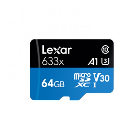 Thẻ nhớ 64GB Micro-SDXC 633X Lexar (Class 10)