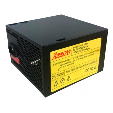 Nguồn ARROW 750W (Fan 12cm)