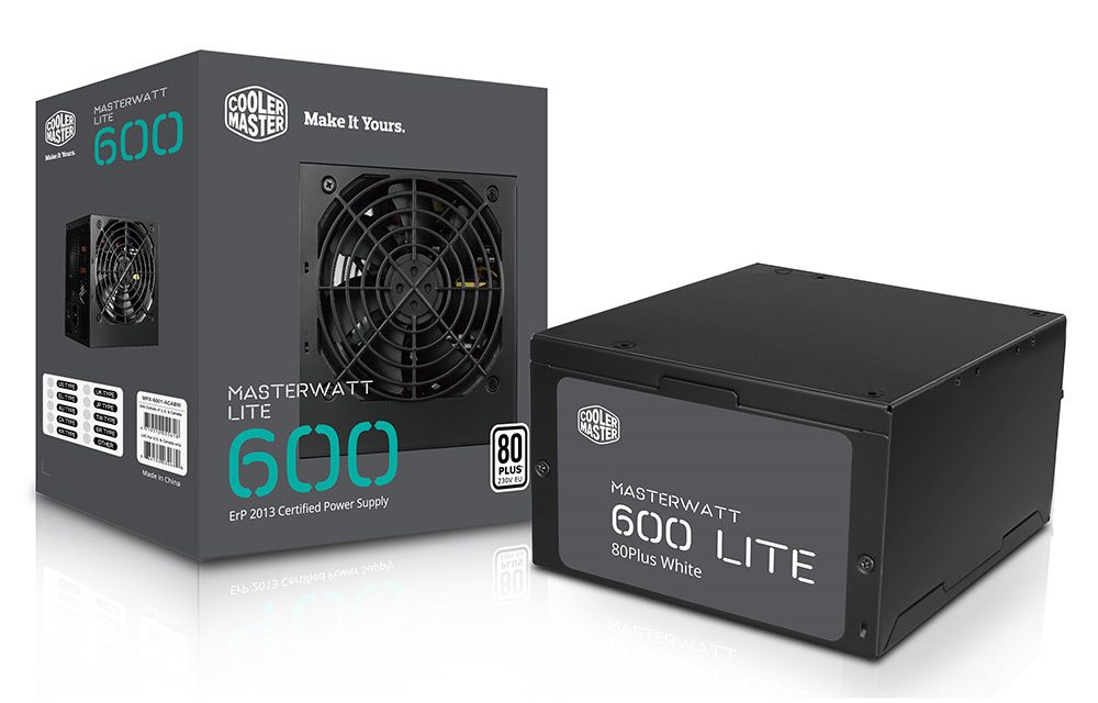 Nguồn Cooler Master MASTERWATT LITE 600W