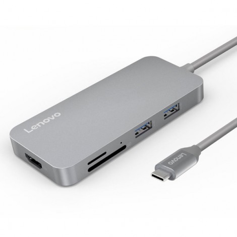 Hub Type-C -> HDMI+2USB (2.0/3.0)+TF+SD Lenovo C107