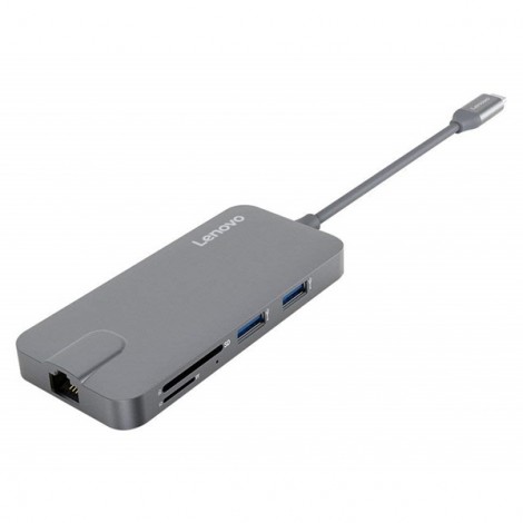 Hub Type-C -> USB (2.0/3.0)RJ45/HDMI/SD/TF Lenovo C106
