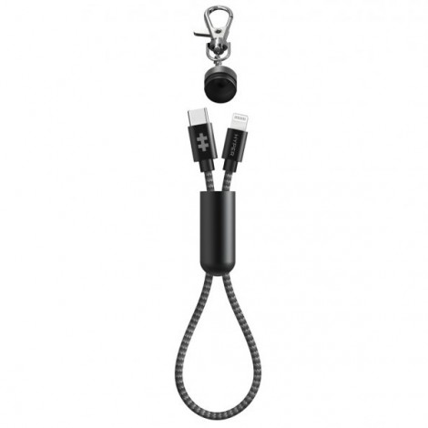 CÁP C TO LIGHTNING 18W HYPERDRIVE KEYCHAIN 0.2M MFI IPHONE/IPAD