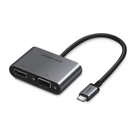 CABLE USB-C To HDMI và VGA Ugreen (50505)