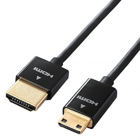 Cable HDMI Elecom DH-HD14SSU20BK