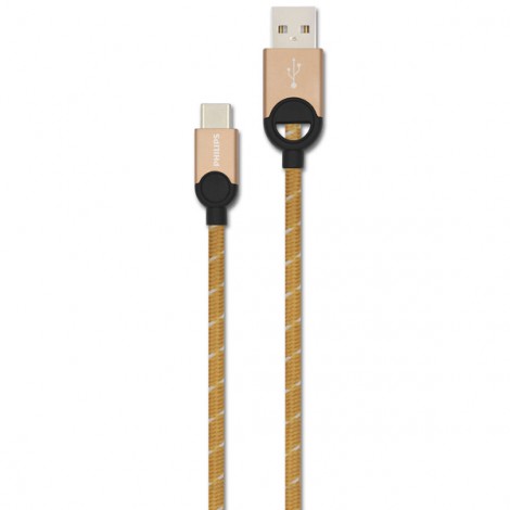 Cable USB 2.0->Type-C PHILIPS DLC2628G/97