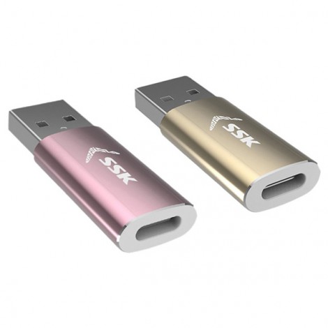 Đầu đổi USB 3.0-> Type-C SSK (SU3C003)