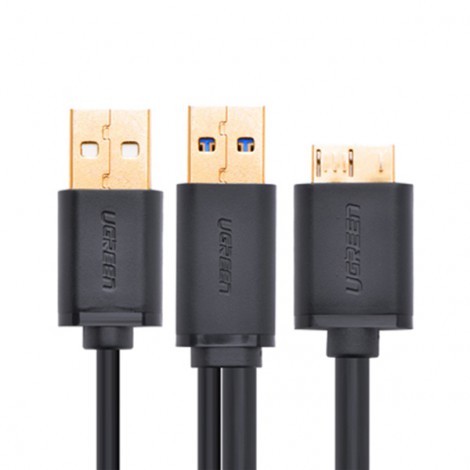 Cable Chữ Y USB 3.0 to Micro B 3.0 Ugreen 10382